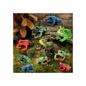 TOYMANY Figuras de juguete de rana figuras de animales_5