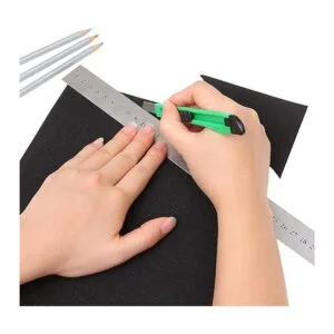 AConnet 80 hojas de papel de espuma EVA color negro 8.0