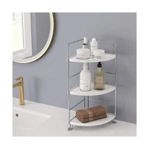 Estante esquinero de 3 niveles para especias de cocina