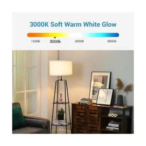 DEWENWILS Paquete de 8 bombillas LED A19 equivalente a 100_3