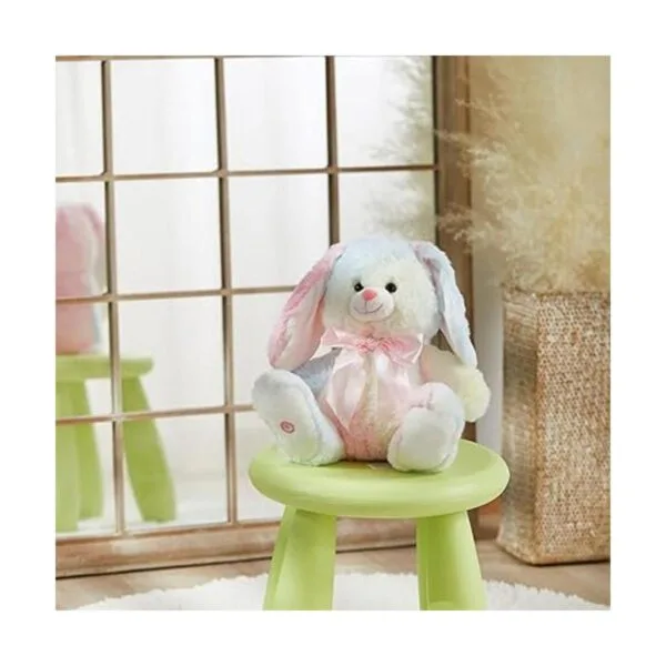 Glow Guards Juguete de peluche de conejo suave y brillante_2