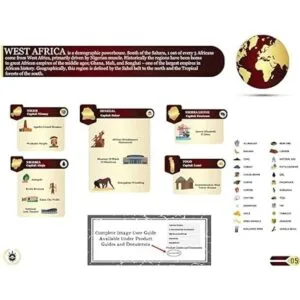 Rompecabezas de frica Mapa de frica Historia negra_4