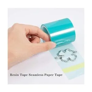 Cinta adhesiva verde UV de papel pegajoso sin costuras_2