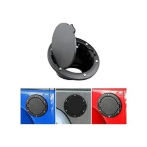 Cubierta de tapa de gas negra de repuesto para accesorios_1