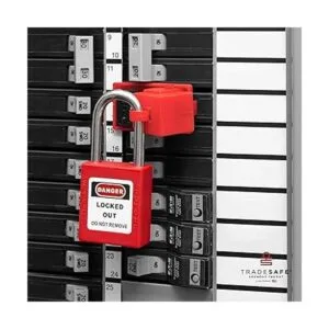 TRADESAFE Kit de etiquetas de bloqueo con cerraduras Loto_6