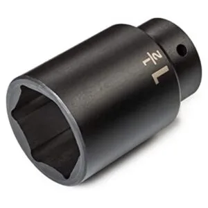 TEKTON Llave de tubo de 12 pulgada Cubo de impacto de 6_1