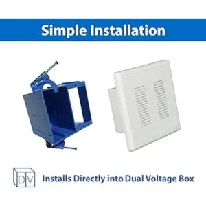 NICOR Lighting PRCP2 PrimeChime Plus Kit de campana de 2_5