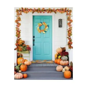 Paquete de 2 guirnaldas de otoño de hoja de arce 6.5