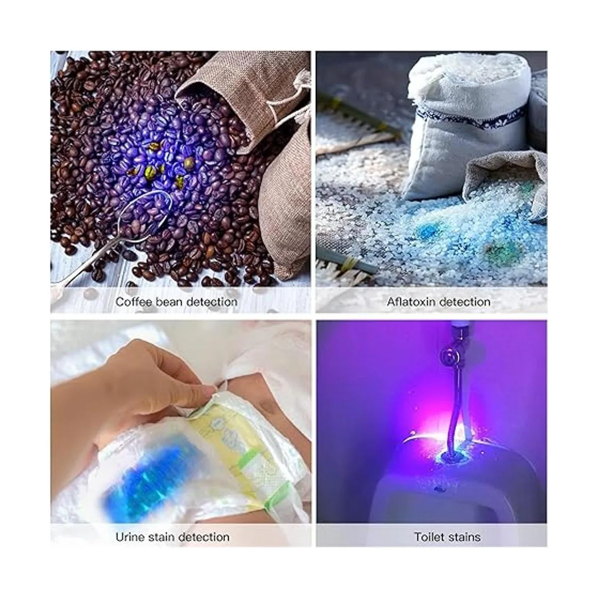 TactEagle UVAT1 Linterna de luz negra portátil de 365 NM_2