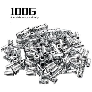 3.53 oz alrededor de 80 a 150 piezas Surtido de cuentas