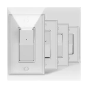 SOZULAMP Paquete de 4 interruptores de luz de pared de 3_1