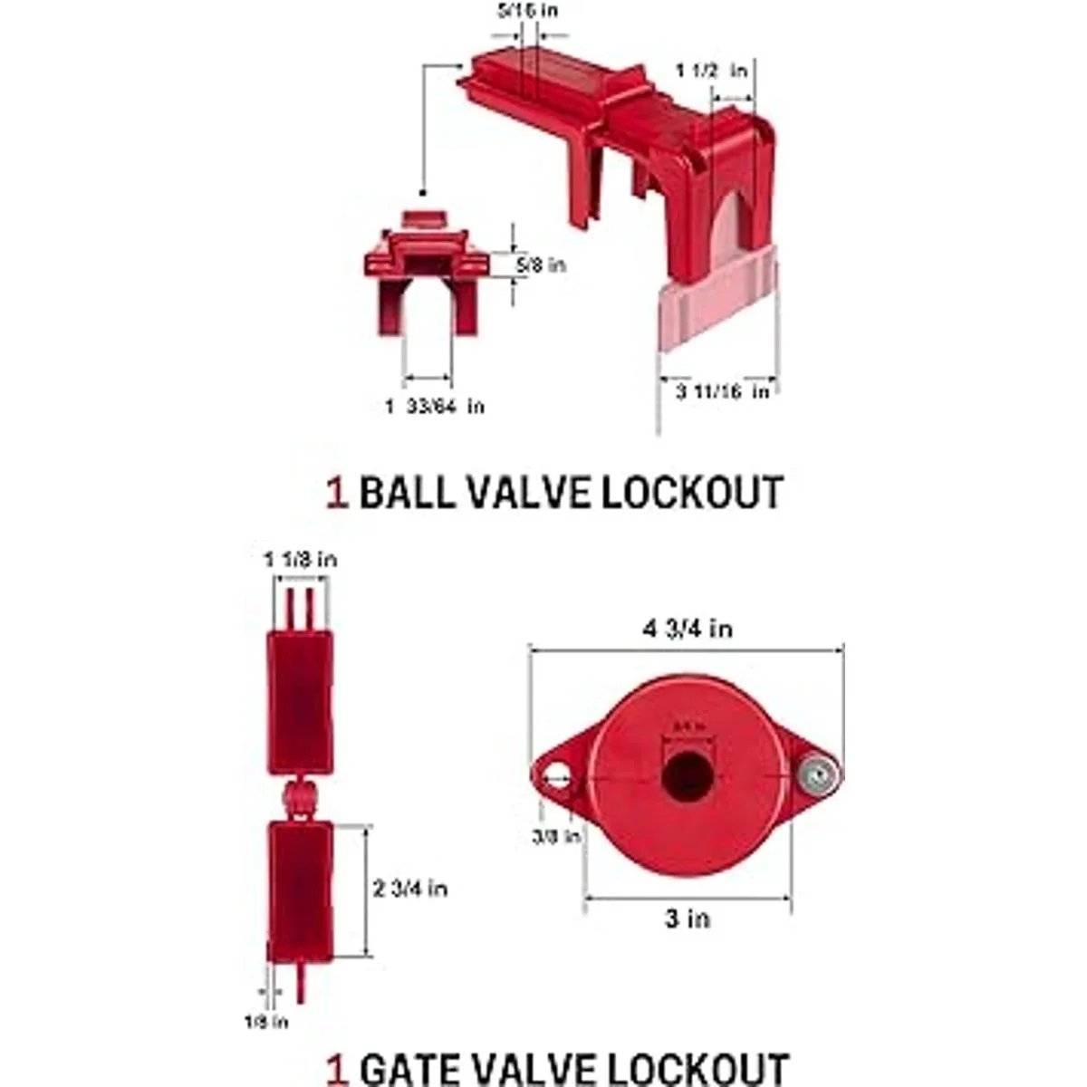 TRADESAFE Kit de etiquetas de bloqueo con cerraduras Loto_5