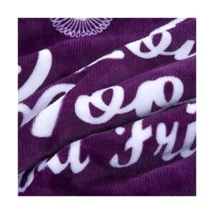 Manta de regalo de cumpleaños para mejores amigas lujosa