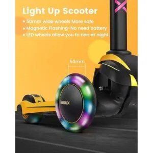 TONBUX Scooter para niños de 3 a 12 años scooter para_3