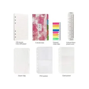 Papel de repuesto A6 100 hojas de papel forrado 6_2