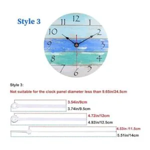 Mecanismo de movimiento de reloj de pared de 1.220 in de