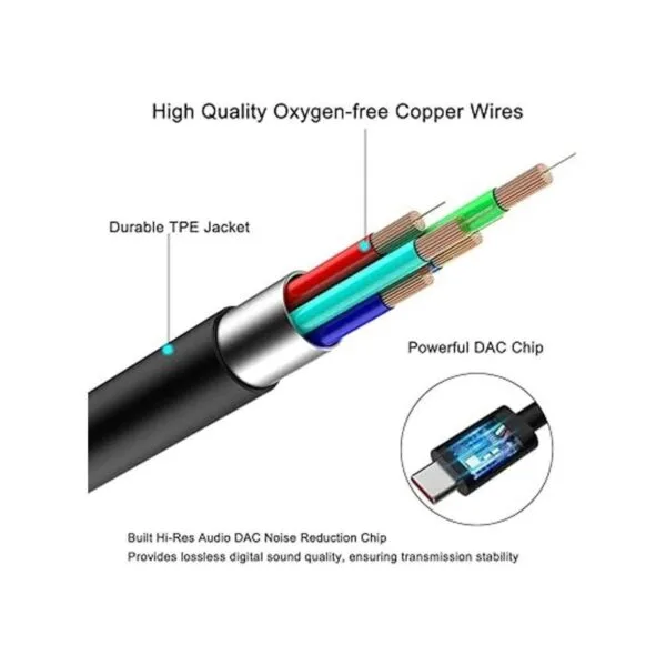 APETOO Cable de audio USB C a conector auxiliar de 0.138_2