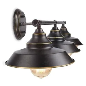 Lámpara de pared para el baño estilo rústico industrial_3