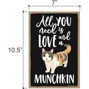 Honey Dew Gifts All You Need is Love and a Munchkin Cat_2
