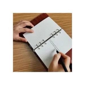 Papel de repuesto A6 100 hojas de papel forrado 6_6