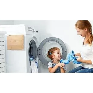 Contenedor magnético de bambú para organización del cuarto