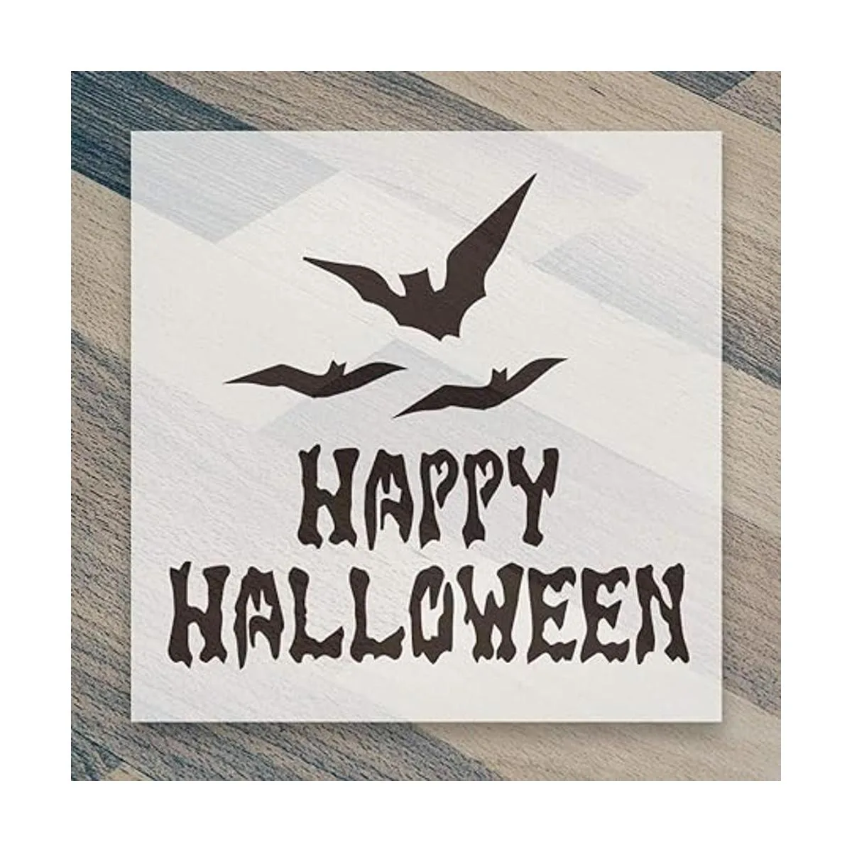 Happy Halloween Plantilla de letras grandes del alfabeto_4