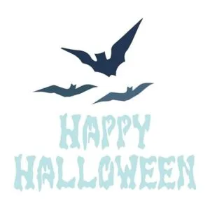 Happy Halloween Plantilla de letras grandes del alfabeto_2