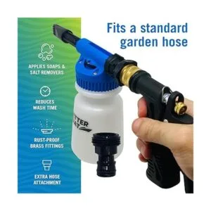 Pistola de espuma de jabón de cañón para limpieza de_2