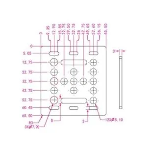 Befenybay Rueda grande en V con placa para 2020 perfil de_3