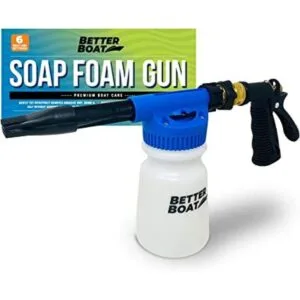 Pistola de espuma de jabón de cañón para limpieza de_1