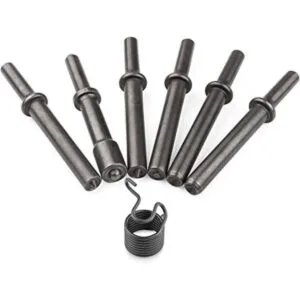 Juego de 7 piezas de remaches de martillo de aire Dele