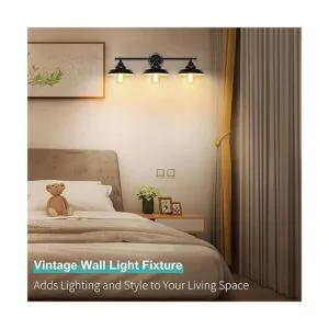 Lámpara de pared para el baño estilo rústico industrial_5