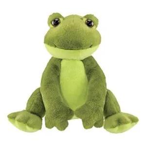 Bearington Ribbity Rana de peluche de 8.5 pulgadas_1