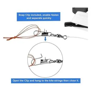 IMAGE cometa en 3D grande naranja pez dorado Breeze Beach_5