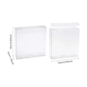 BENECREAT 30 cajas transparentes de regalo de boda de 4 x_2