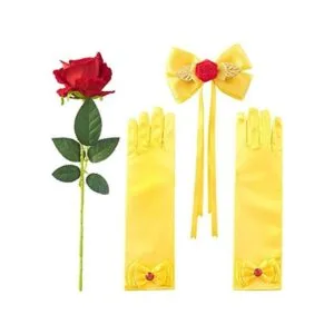 JiaDuo Accesorios de disfraz de princesa para niñas juego_1