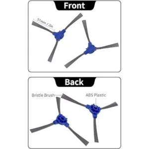Neutop Cepillo lateral de repuesto compatible con eufy