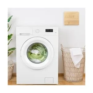 Contenedor magnético de bambú para organización del cuarto