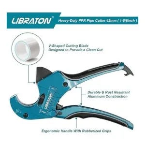 Libraton Cortador de PVC cortador de tubos y tubos de_3