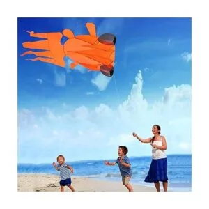 IMAGE cometa en 3D grande naranja pez dorado Breeze Beach_6