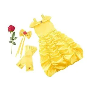 JiaDuo Accesorios de disfraz de princesa para niñas juego_3