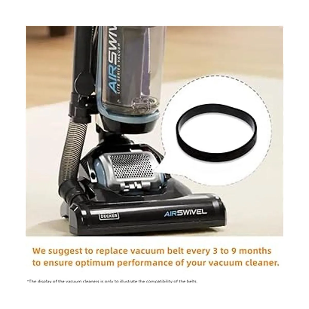 JEDELEOS Correas de repuesto para aspiradora giratoria_4