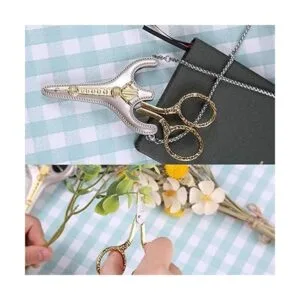 BUTUZE Tijeras de bordado exquisitas tijeras retro para