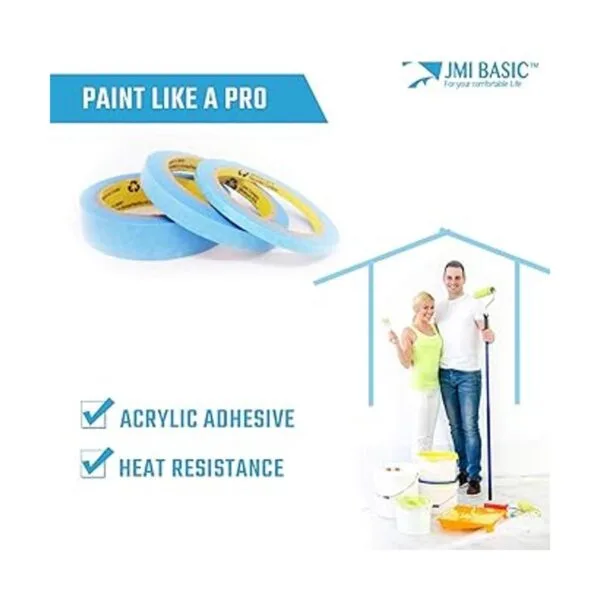 Cinta adhesiva de papel Washi de Blue Painters varios