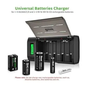 BONAI Cargador de batería inteligente para pilas_4