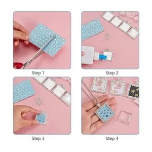 Juego de 36 bandejas para colgantes incluyendo 18 piezas