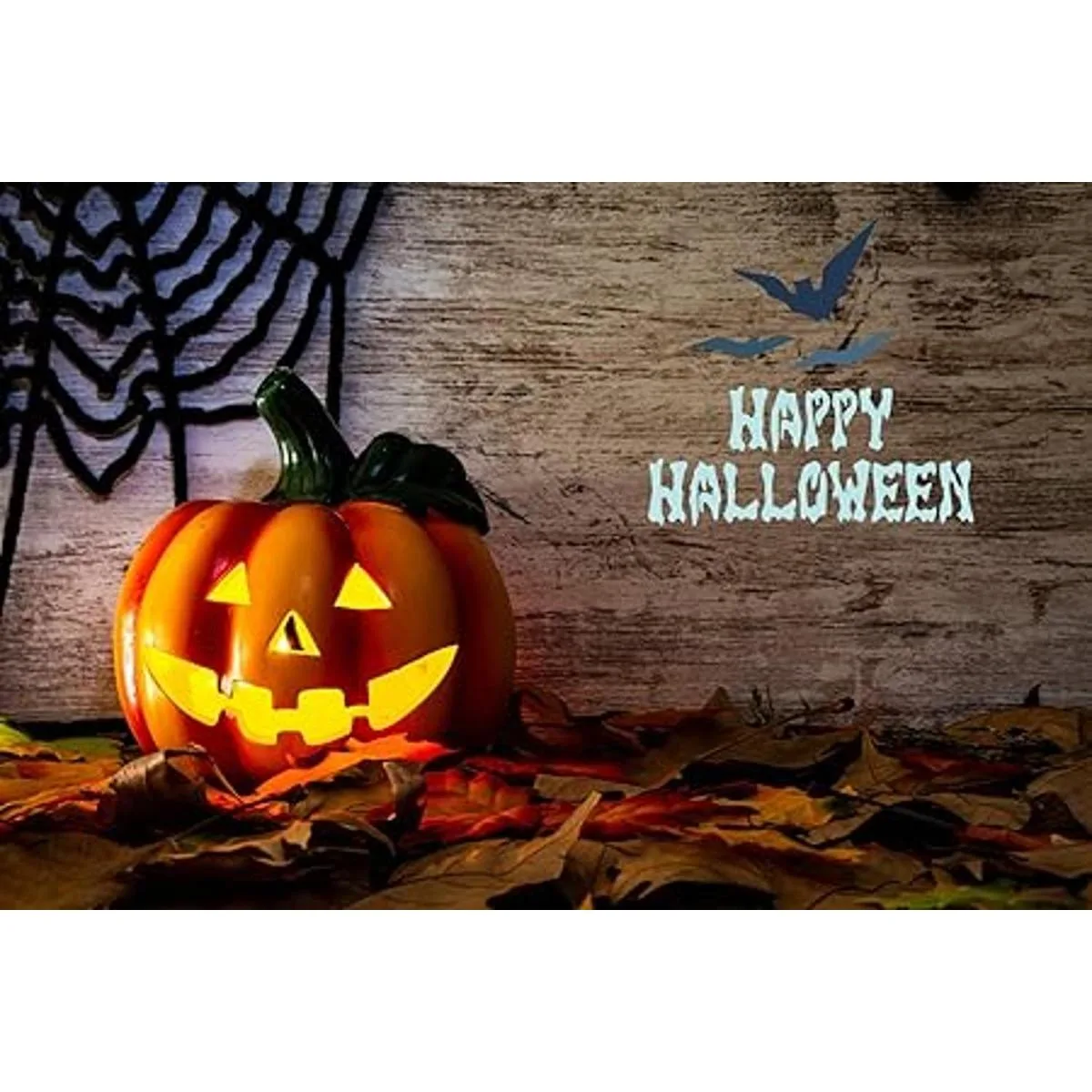 Happy Halloween Plantilla de letras grandes del alfabeto_3