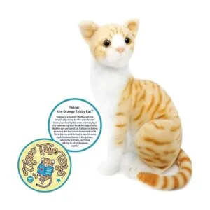 Tobias The Orange Tabby Cat Peluche de peluche de 12_2