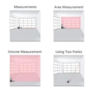 Medición láser medidor de distancia láser atolla 196_6