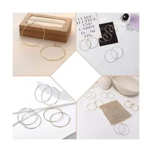 64 aretes de aro para encontrar aros hipoalergénicos